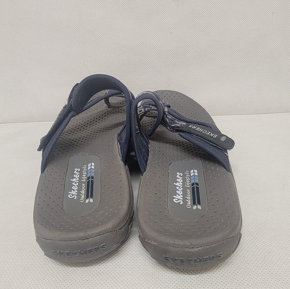 SKECHERS NAVY OUTDOOR LIFESTYLE SANDALS (sz 7) - Picture 5 of 5